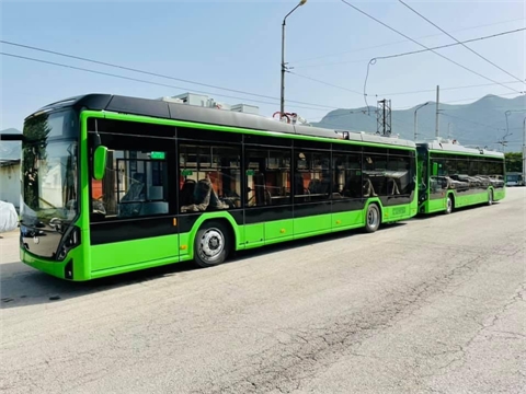 Avto Engineering Holding Group delivered 9 trolleybuses for the town of Vratsa