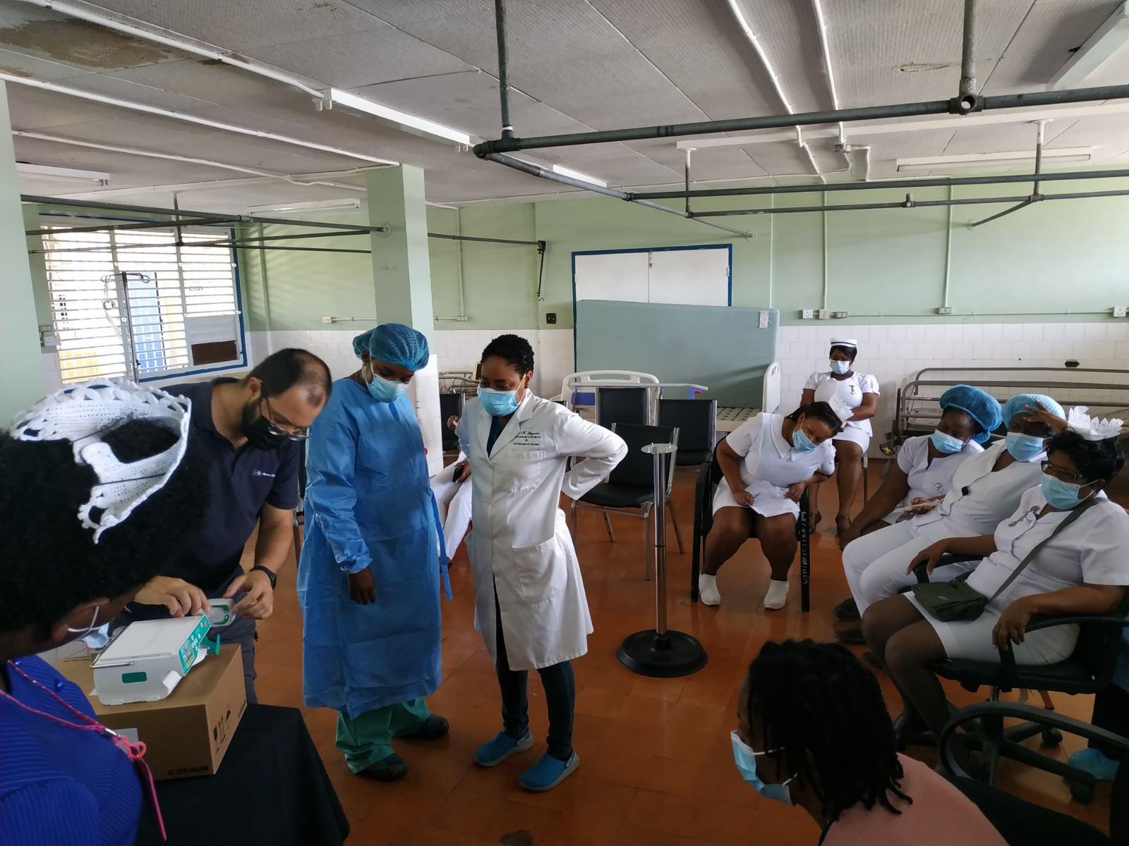 Delivery of specialized medical equipment for 6 hospitals in Jamaica