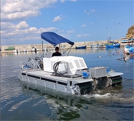 Машина за косене на тръстика бе доставена за РИОСВ, гр. Бургас