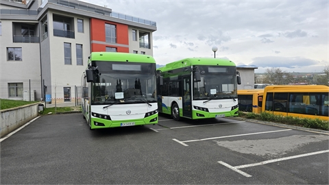 2 electric buses and charging stations for the Municipality of Sandanski!