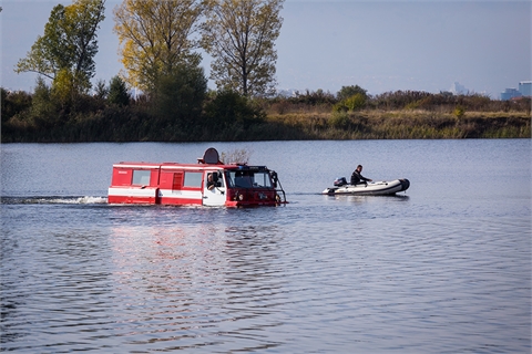 All terrain tracked vehicle - Amphibious