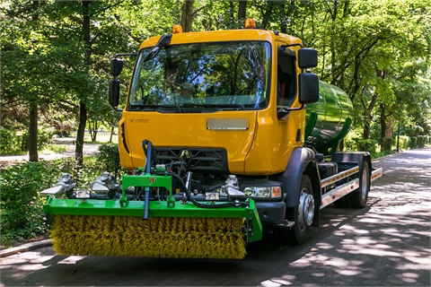 Water tank truck