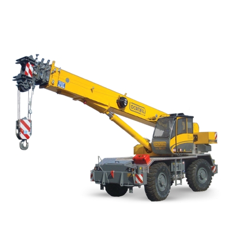 Self-propelled crane - 45 tons