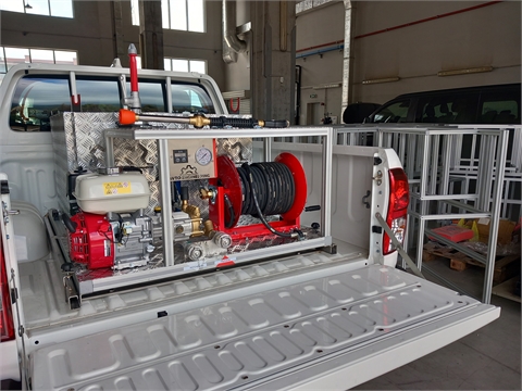 Smolyan Central Fire Department acquired 5 Shumcar fire extinguishing systems from Avto Engineering Holding Group!