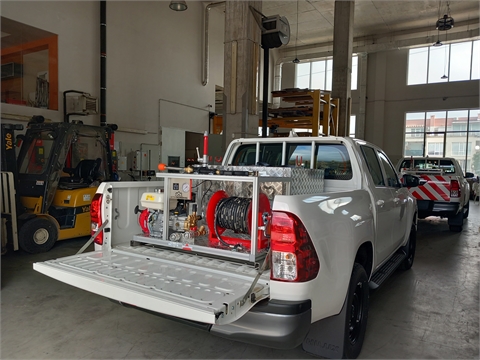 Smolyan Central Fire Department acquired 5 Shumcar fire extinguishing systems from Avto Engineering Holding Group!