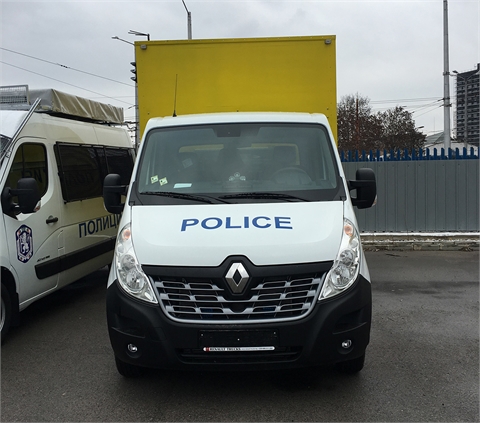Specialized vehicles for transportation of service animals - horses