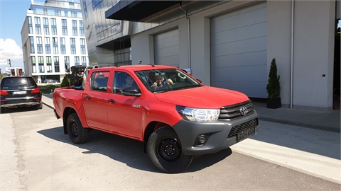 ATV & Toyota with Fireco fire extinguishing system