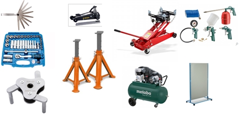 Tools and equipment