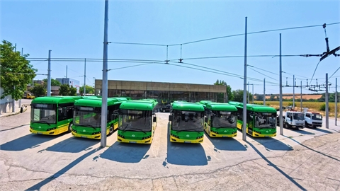 We delivered 6 electric buses to the city of Haskovo!