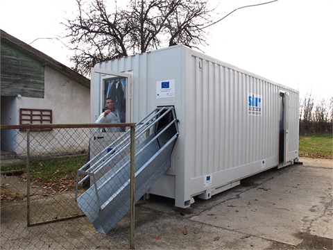 Mobile abattoir