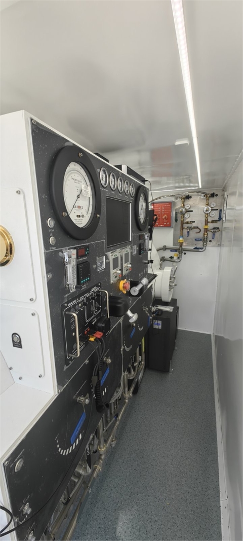 We delivered a container-type hyperbaric Chamber to the Ministry of Defence!