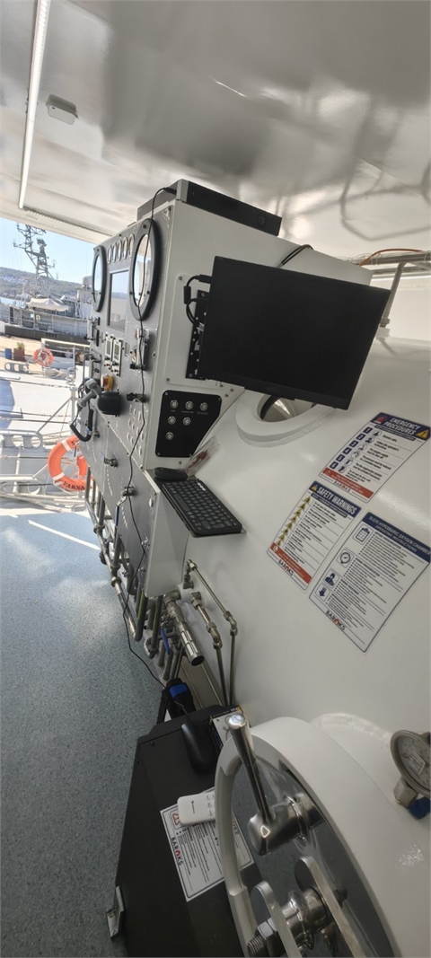 We delivered a container-type hyperbaric Chamber to the Ministry of Defence!