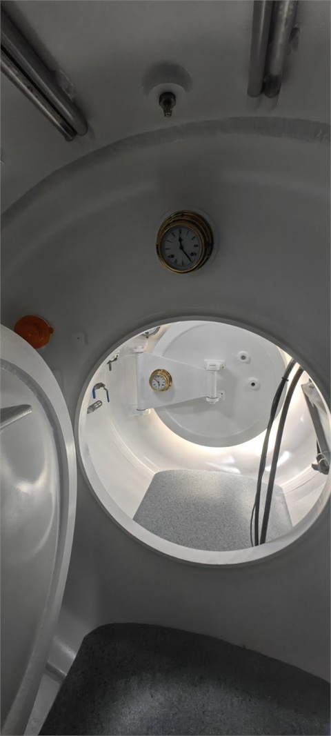 We delivered a container-type hyperbaric Chamber to the Ministry of Defence!
