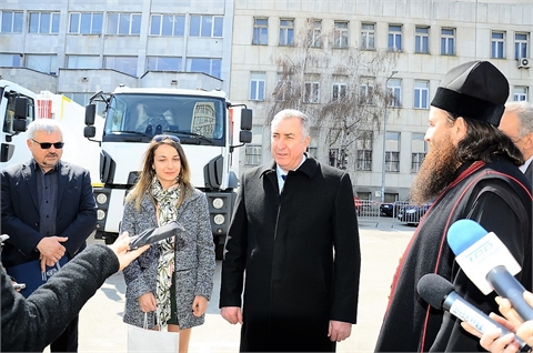Авто Инженеринг холдинг Груп достави 2 нови сметосъбиращи машини за Община Видин