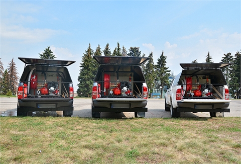 Mobile systems for wild fires