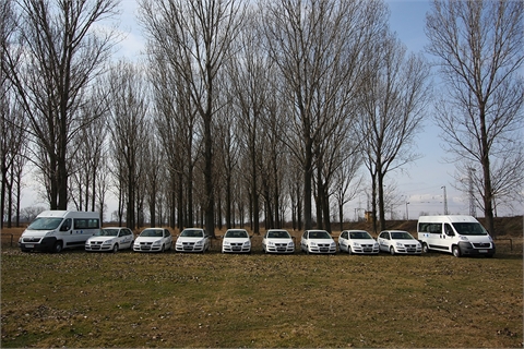 Training vehicles
