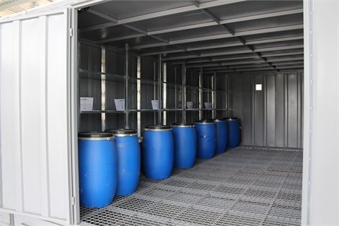 Containers for hazardous waste