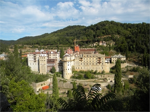 The monks of Mount Athos received the 100th anniversary unit Shumcar