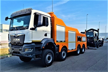 Репатриращ автомобил за тежкотоварни камиони