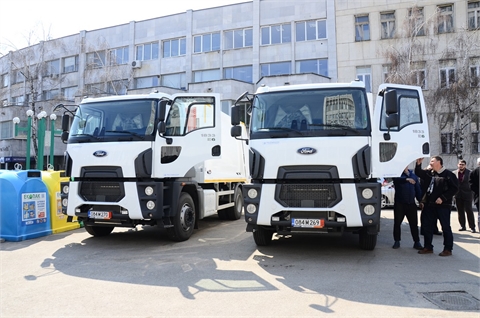 Авто Инженеринг холдинг Груп достави 2 нови сметосъбиращи машини за Община Видин